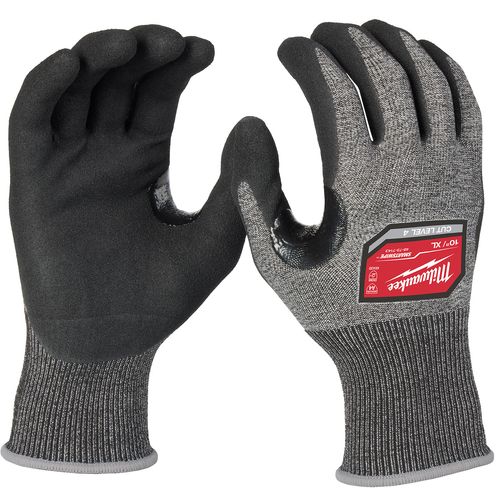 Main product image of Cut Level 4 High-Dexterity Nitrile Dipped Gloves - XL