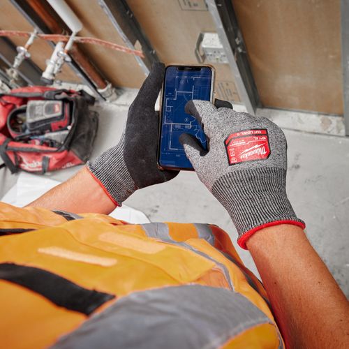 Main product image of Cut Level 5 High-Dexterity Nitrile Dipped Gloves - M