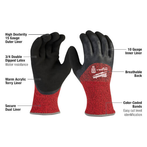 Main product image of Cut 4 Winter Dipped Glove (XL)