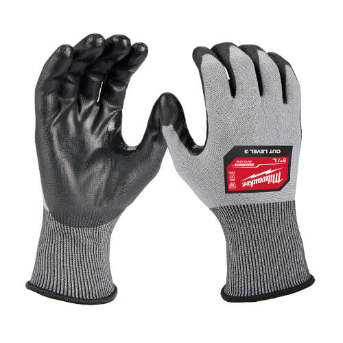Main product image of Cut Level 3 High Dexterity Polyurethane Dipped Gloves (L)