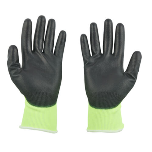Main product image of Cut 1 Hight Visibility Polyurethane Dipped Gloves (M)