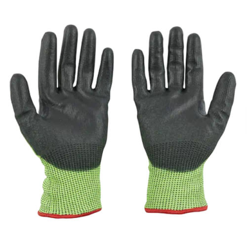 Main product image of Cut 5 Hight Visibility Polyurethane Dipped Gloves (XL)