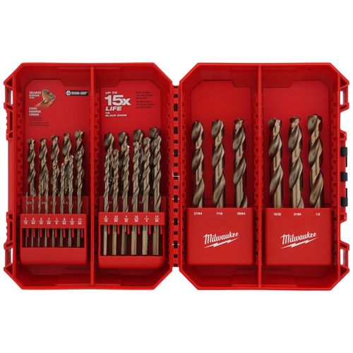 Main product image of 29 Piece Cobalt Red Helix Drill Bit Set