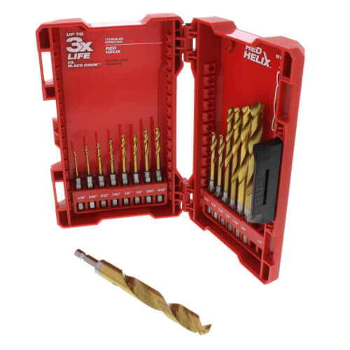 Main product image of 15 Piece Shockwave Titanium Drill Bit Set