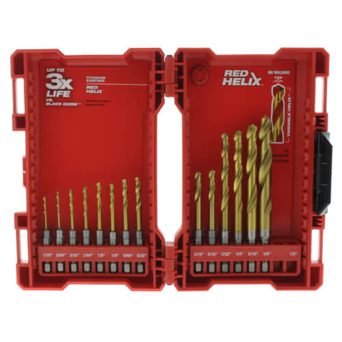 Main product image of 15 Piece Shockwave Titanium Drill Bit Set