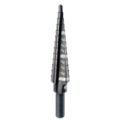 Main product image of #1 Step Drill Bit, 1/8" to 1/2"