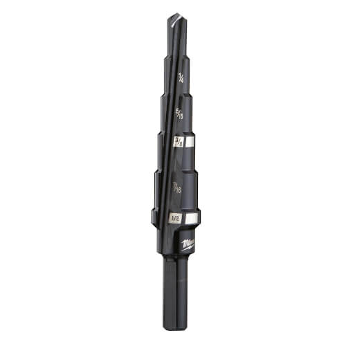Main product image of #2 Step Drill Bit, 3/16" to 1/2"