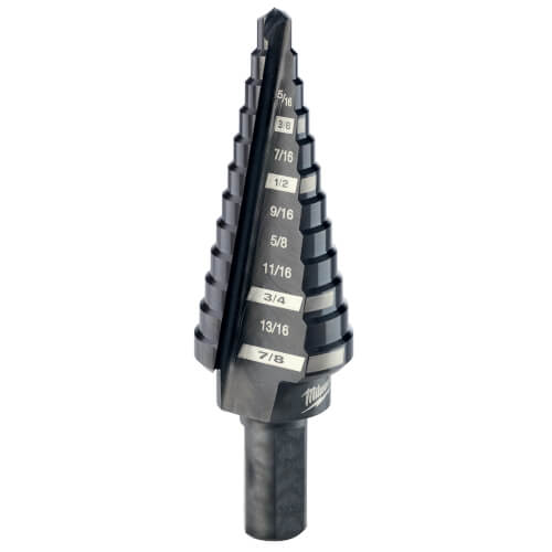Main product image of #4 Step Drill Bit, 3/16" to 7/8"