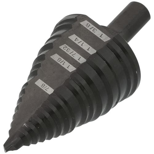 Main product image of #12 Step Drill Bit, 7/8" to 1-3/8"