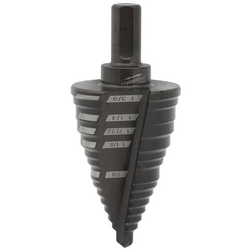 Main product image of #12 Step Drill Bit, 7/8" to 1-3/8"