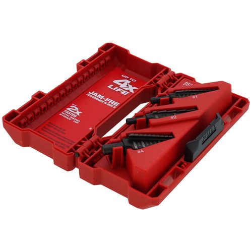 Main product image of 3 Piece Black Oxide Step Drill Bit Set (#1, #2, #4)