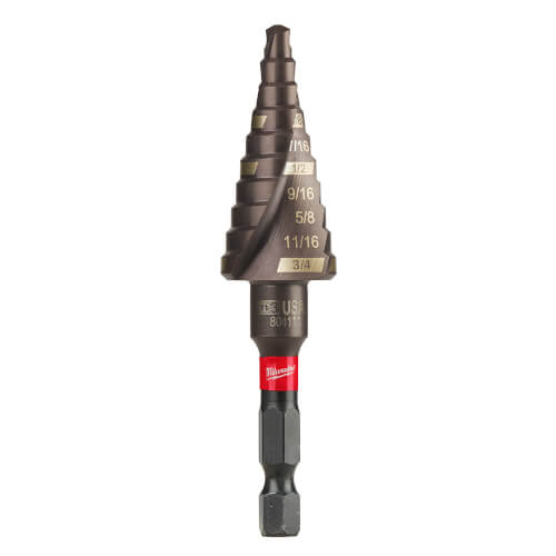 Main product image of Shockwave Impact Duty #3 Step Drill Bit 3/16" to 3/4"