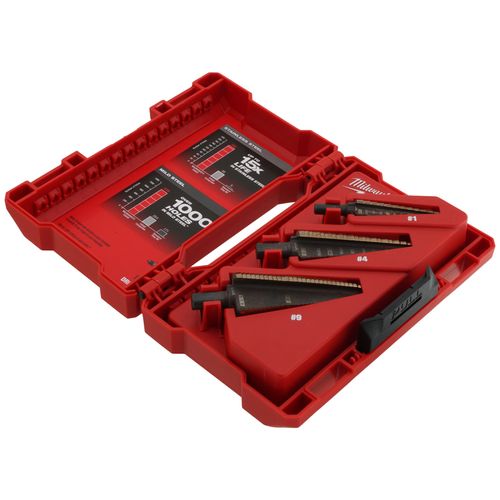 Main product image of 3 Piece Cobalt Step Bit Kit