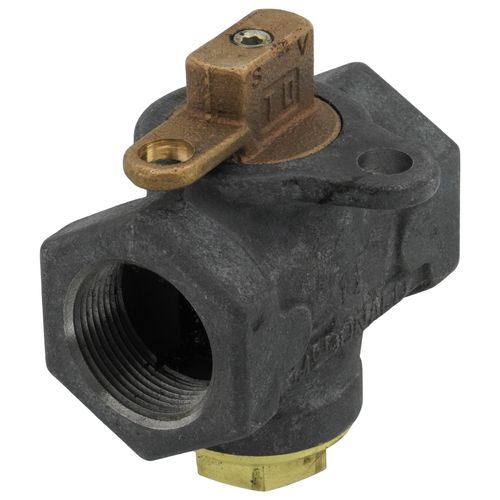 Main product image of 560A 1-1/4" FNPT Zinc Gas Plug Valve Lockwing (175 PSI)