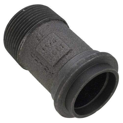 30LT Straight Swivel for Gas Meters, 1-1/4" MNPT