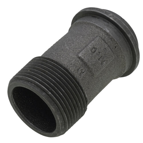 30LT Straight Swivel for Gas Meters, 1-1/4" MNPT