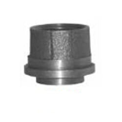 Main product image of 1A 1-1/8" Non-Insulated Galvanized Spud, 3/4" FNPT 