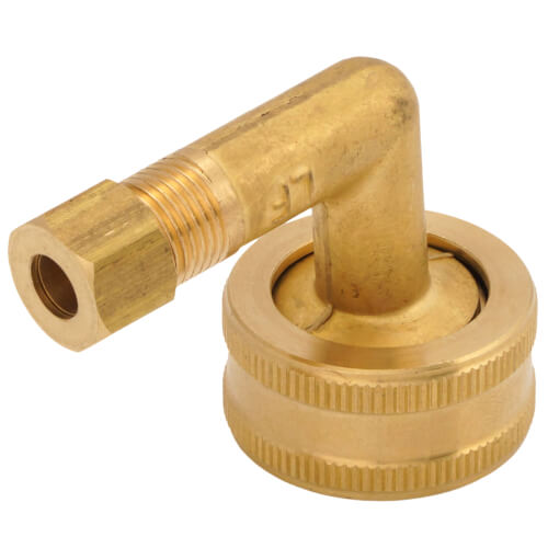 1/4" OD x 3/4" FHT Adapter Kit for New Style Ice Makers (Lead Free)