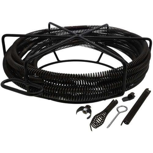 Main product image of A-35 Cable Kit, Six Sections: C-8, 5/8"x 7-1/2' (45' total) with Cutters for K-60SP Drain Machine