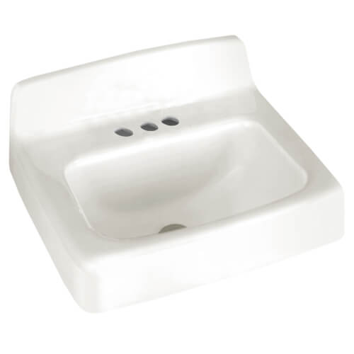 Main product image of Regalyn Wall-Hung Sink With 4" Centerset, for Wall Hanger (White)