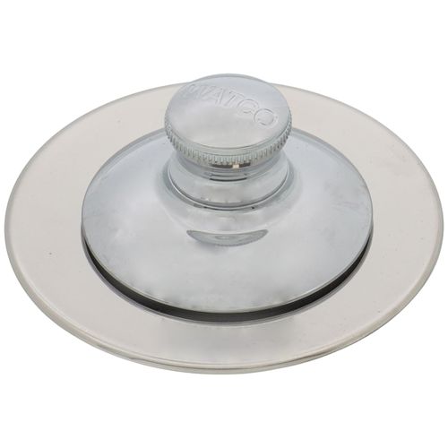 Main product image of Universal NuFit Push Pull Tub Closure w/ Grid Strainer & Silicone (Chrome Plated)