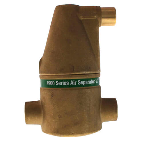 Main product image of 3/4" Brass 4900 Series Air Separator (Press)