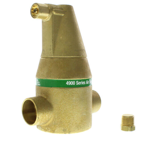 Main product image of 3/4" Brass 4900 Series Air Separator (Press)