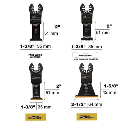 Main product image of OPEN-LOK Oscillating Multi-Tool Blade Variety Pack (6 Piece)