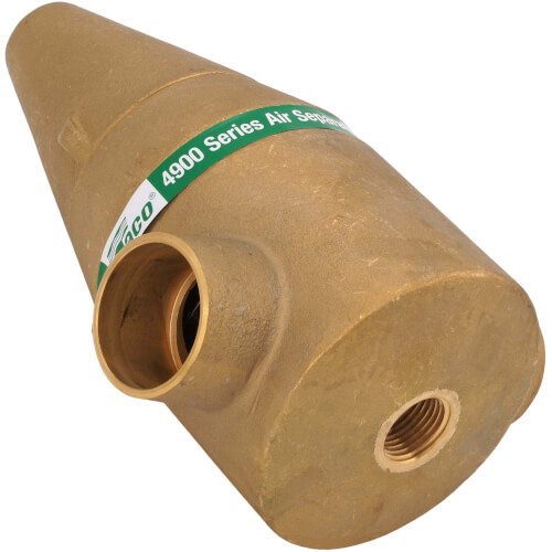 Main product image of 1-1/4" Brass 4900 Series Air Separator (Sweat)