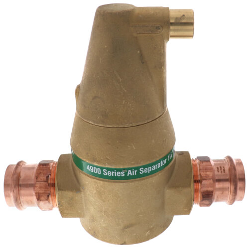 Main product image of 1-1/4" Brass 4900 Series Air Separator (Press)