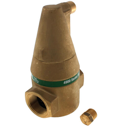 Main product image of 1-1/4" Brass 4900 Series Air Separator (Threaded)