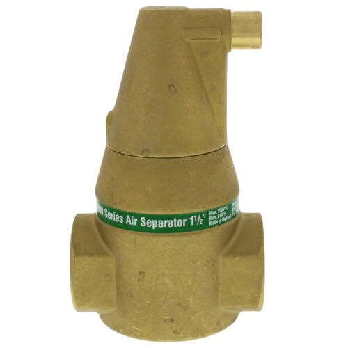 Main product image of 1-1/2" Brass 4900 Series Air Separator (Threaded)