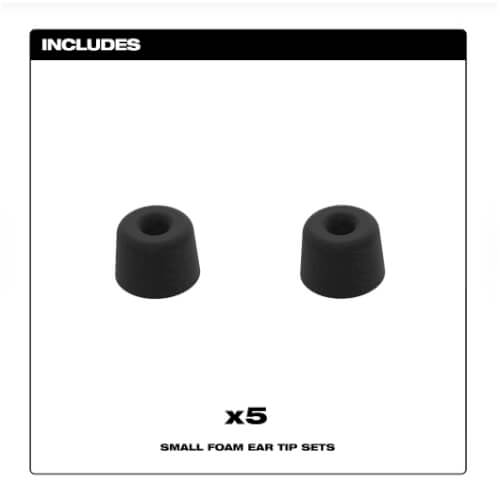 Main product image of Jobsite Earbuds Foam Ear Tip Kit - S
