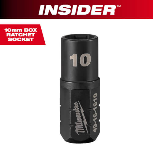 Main product image of INSIDER Box Ratchet Socket 6 Point 10mm