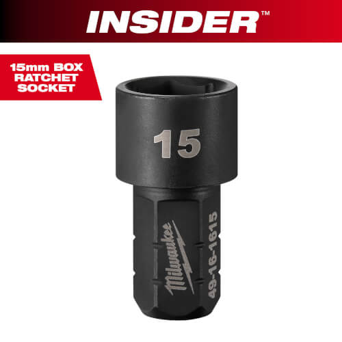Main product image of INSIDER Box Ratchet Socket 6 Point 15mm