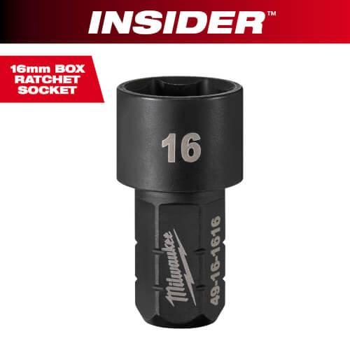 Main product image of INSIDER Box Ratchet Socket 6 Point 16mm