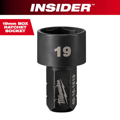 Main product image of INSIDER Box Ratchet Socket 6 Point 19mm