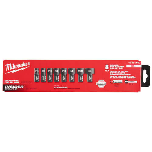 Main product image of INSIDER Box Ratchet Socket SAE Set (8 Piece)