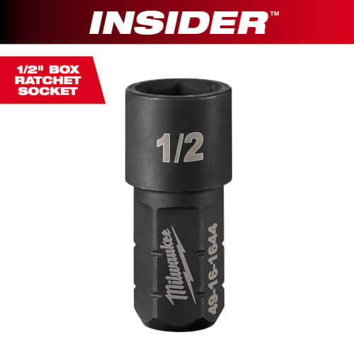 Main product image of INSIDER Box Ratchet Socket 6 Point 1/2"