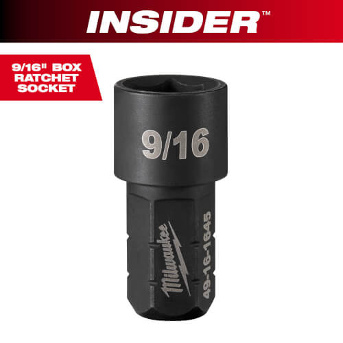 Main product image of INSIDER Box Ratchet Socket 6 Point 9/16"