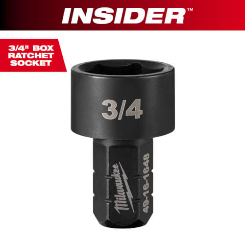 Main product image of INSIDER Box Ratchet Socket 6 Point 3/4"