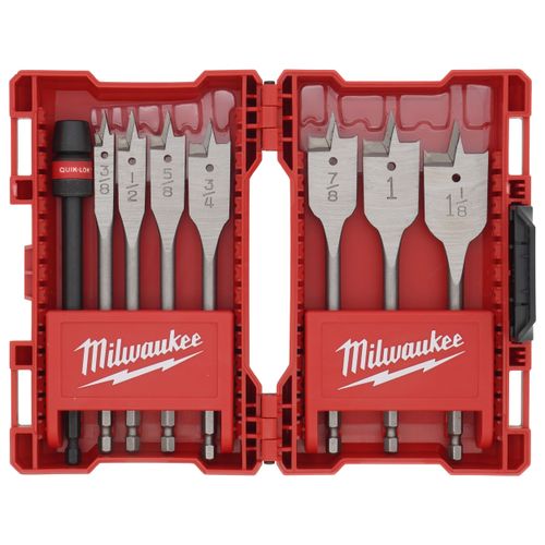 Main product image of 8 Piece 6" Universal Flat Boring Bit Set
