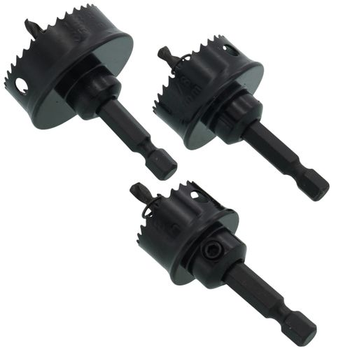 Main product image of 3 Piece Shockwave Impact Hole Saw Kit