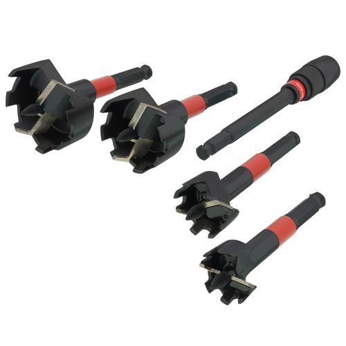 Main product image of 5 Piece Switchblade Selfeed Bit Plumber's Kit