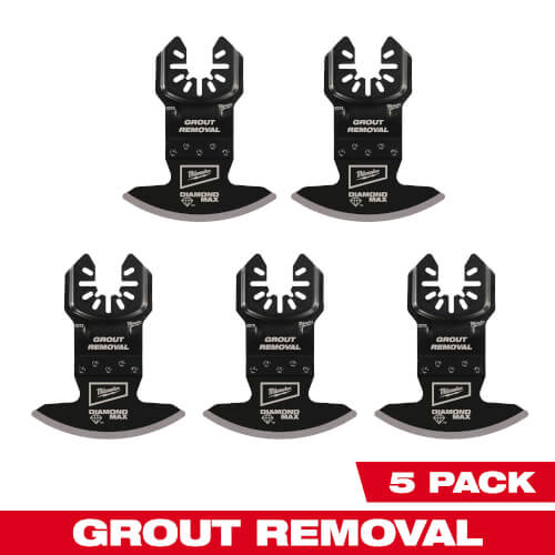 Main product image of Universal Fit OPEN-LOK DIAMOND MAX Diamond Grit Grout Removal Multi-Tool Blade (Pack of 5)