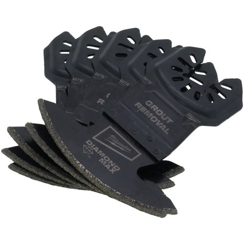 Main product image of Universal Fit OPEN-LOK DIAMOND MAX Diamond Grit Grout Removal Multi-Tool Blade (Pack of 5)