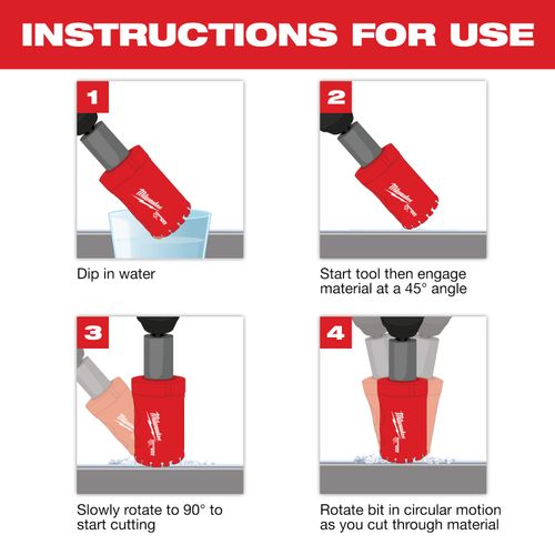 Main product image of 3-1/4" Diamond Max Hole Saw