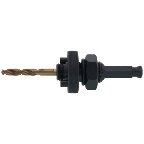 Main product image of Hole Dozer w/ Carbide Teeth Hole Saw Large Arbor w/ Cobalt Pilot Bit
