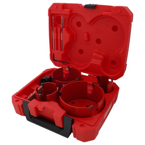 Main product image of 8 PC Big Hawg Hole Saw w/ Carbide Teeth Kit