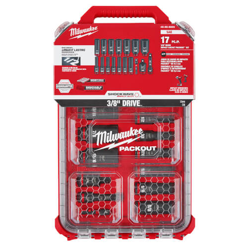 49666800 Milwaukee 49666800 SHOCKWAVE Impact Duty Socket 3/8